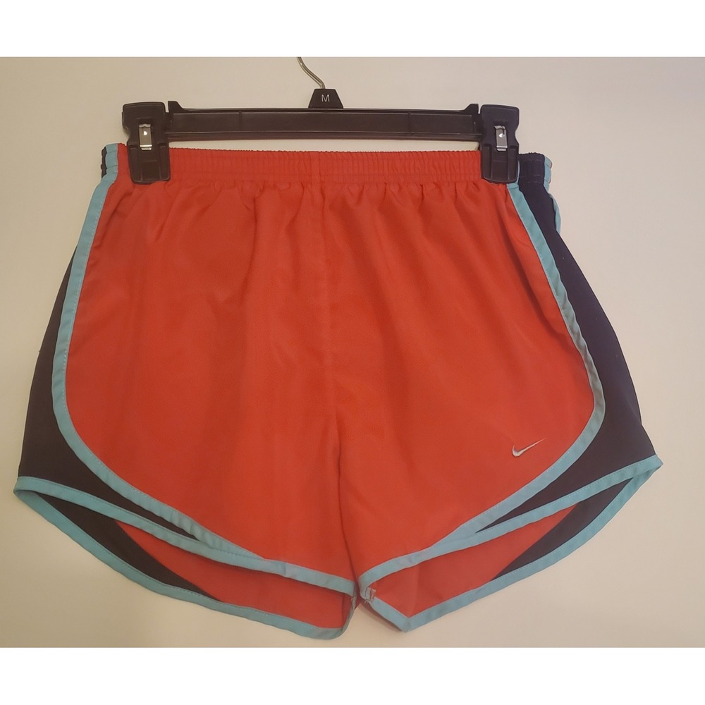 Nike Dri-Dit Tempo Lined Athletic‎ Shorts Women's Size Small Red Blue